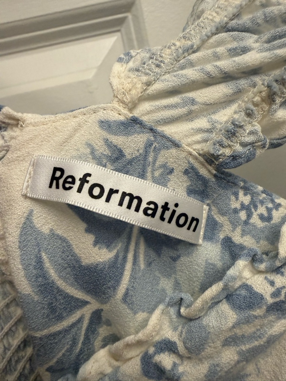 Reformation Connell Dress in Ivory - Size 2 - Picture 7 of 11